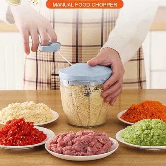 Eotia Hand Cutter – Manual Vegetable And Food Chopper For Quick And Easy Kitchen Food Preparation And Cooking Tasks (Random Color)