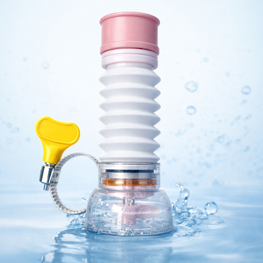 Sp Dealz Fan Faucet 360 Degree Water Saving Tap, Anti Splash Tap, Sprayer Faucet Nozzle Filter Aerator Diffuser Water-saving Device for Kitchen Bathroom
